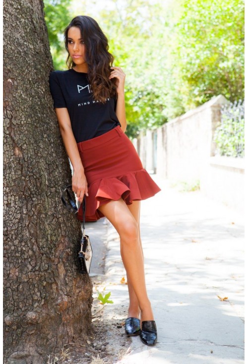 Mini Red Skirt