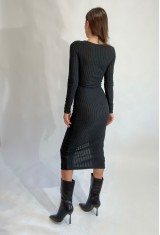 Black Midi Dress