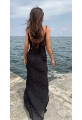 Cylia Black Dress