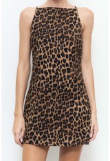 Leopard Mini Dress