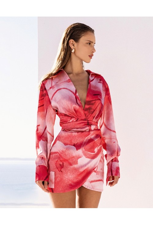 Riviera Rose Print Dress