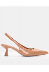 Slingback Nude