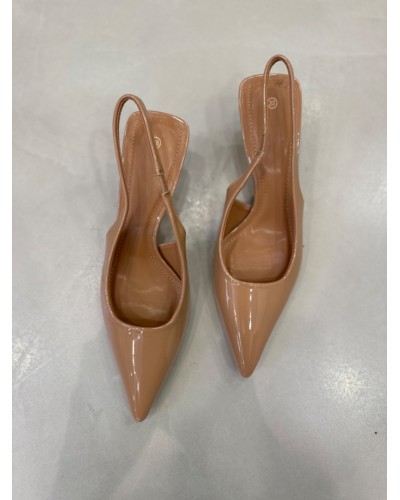 Slingback Nude