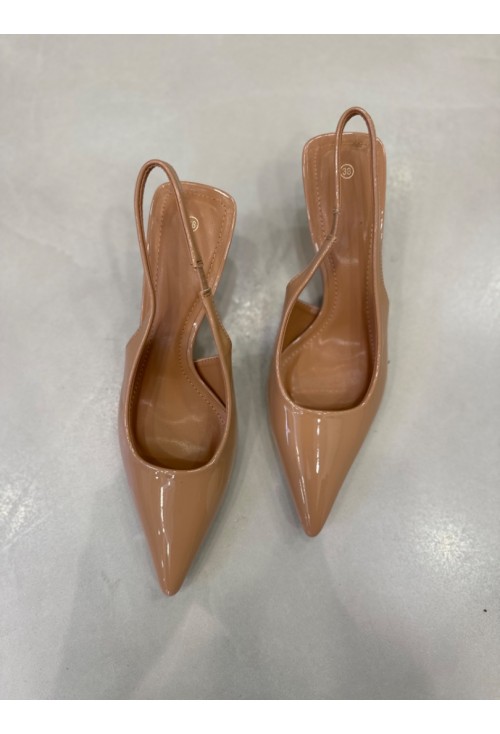 Slingback Nude