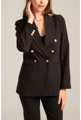 Monika Black Blazer