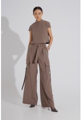 Twill Cargo Trousers