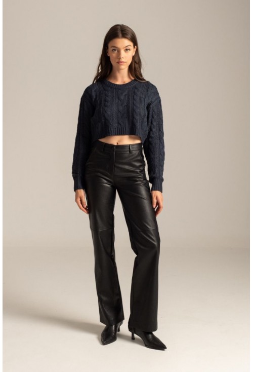 Hazel Black Trousers 