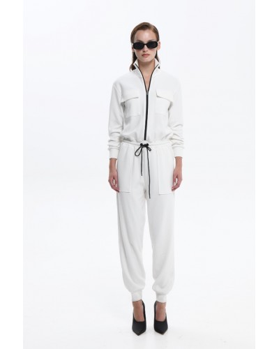 Valery Jumpsuit White