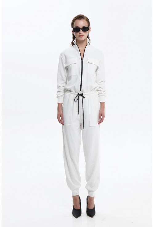 Valery Jumpsuit White