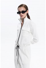 Valery Jumpsuit White